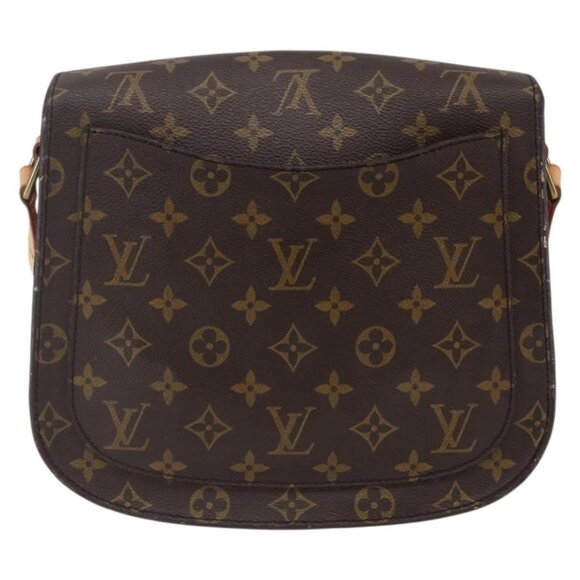 LOUIS VUITTON Monogram Saint Cloud GM Shoulder Bag M51242 LV Auth 152303 - Picture 3 of 15